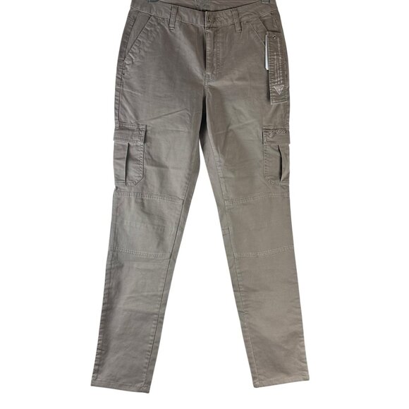 Guess Cargo Pants Size Small Slim Leg Khaki NEW Womens - Picture 1 of 5